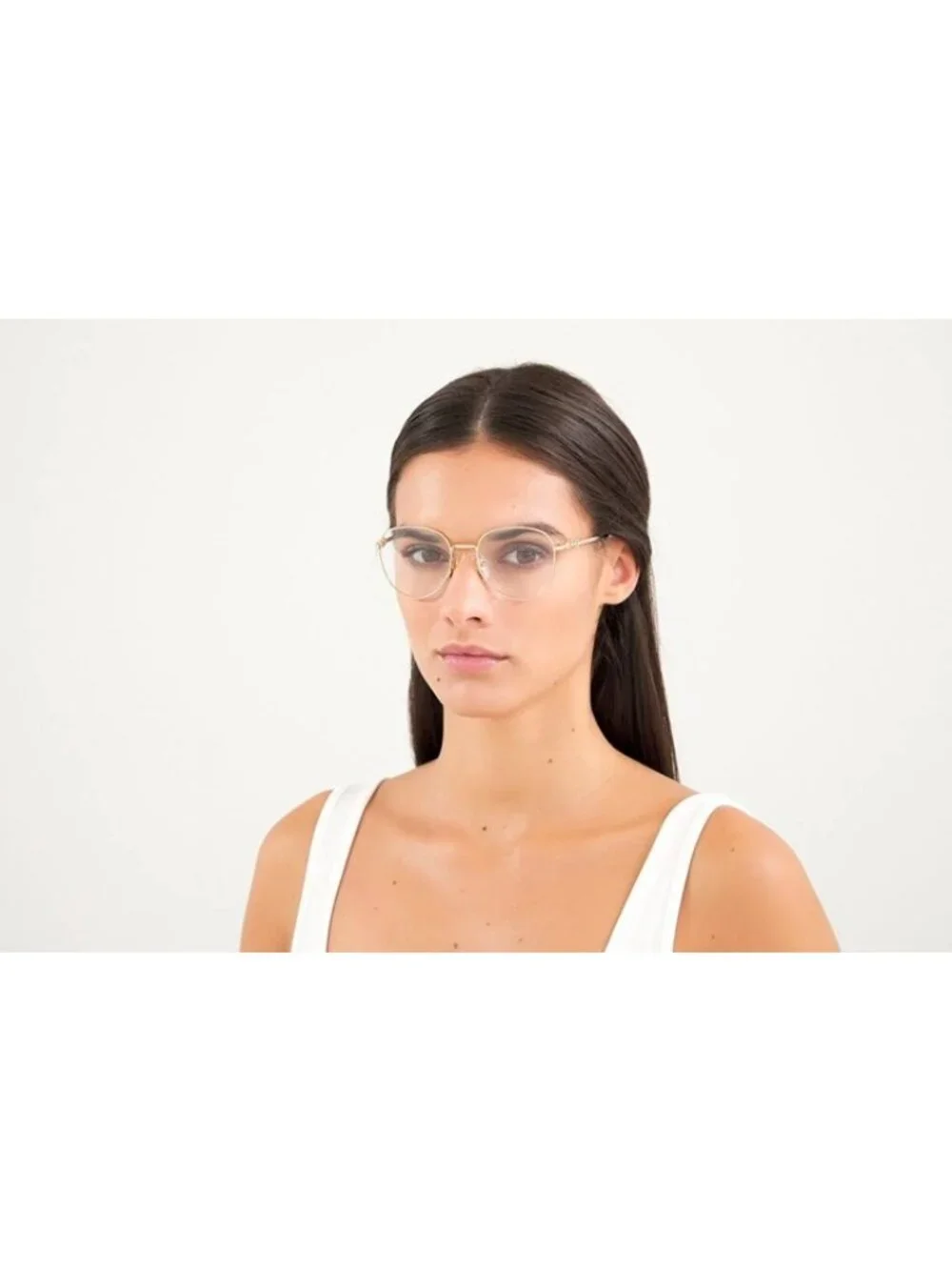 Gucci GG0880O 002 Eyeglasses Havana/Gold 51mm Square Frame